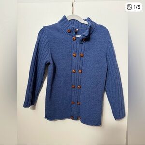 New Kids Blue Sweater with Button Accents size 6